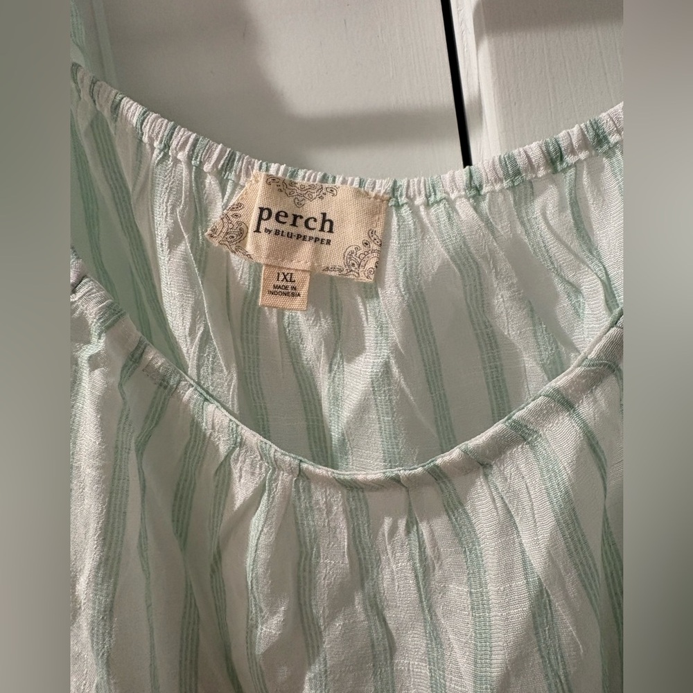 Perch By Blu Pepper Blouse Top Size 1XL NEW - Picture 7 of 9